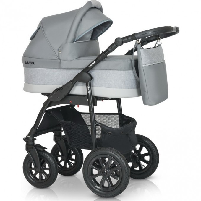 Коляска детская Verdi Babies Laser Black 3в1 цвет 7 (серый) 2020000003199 Коляска детская Verdi Babies Laser Black 3в1 цвет 7 (серый) 2020000003199
