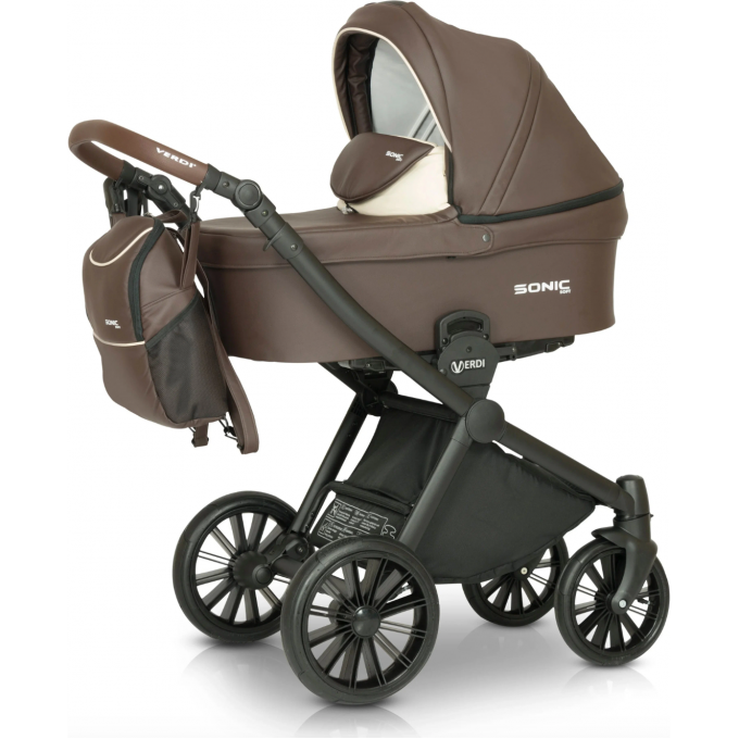 Коляска детская VERDI Babies Sonic Plus 3в1 коричневый 2020000004585 Коляска детская VERDI Babies Sonic Plus 3в1 коричневый 2020000004585