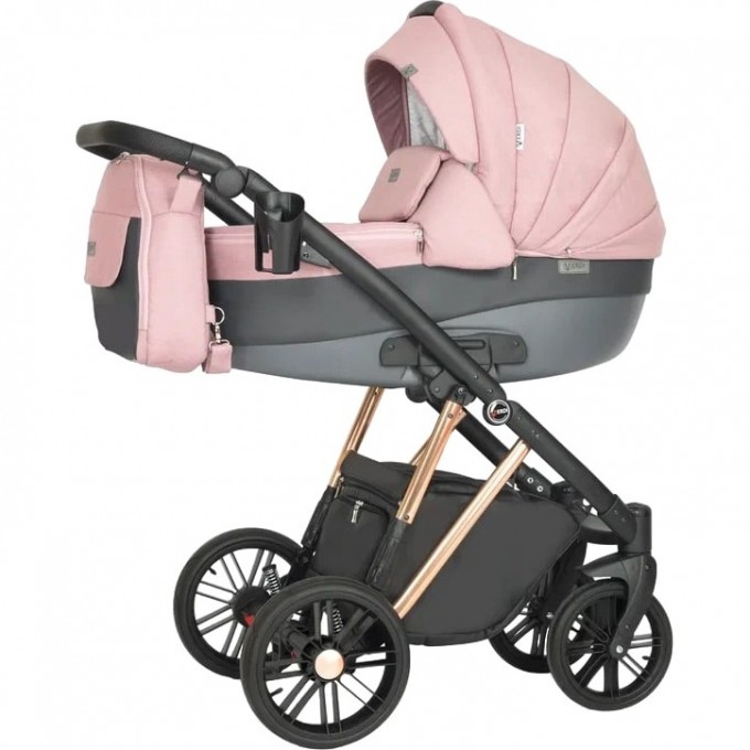 Коляска VERDI Babies Melbu 3 в 1, Pink 2 2020000004103 Коляска VERDI Babies Melbu 3 в 1, Pink 2 2020000004103