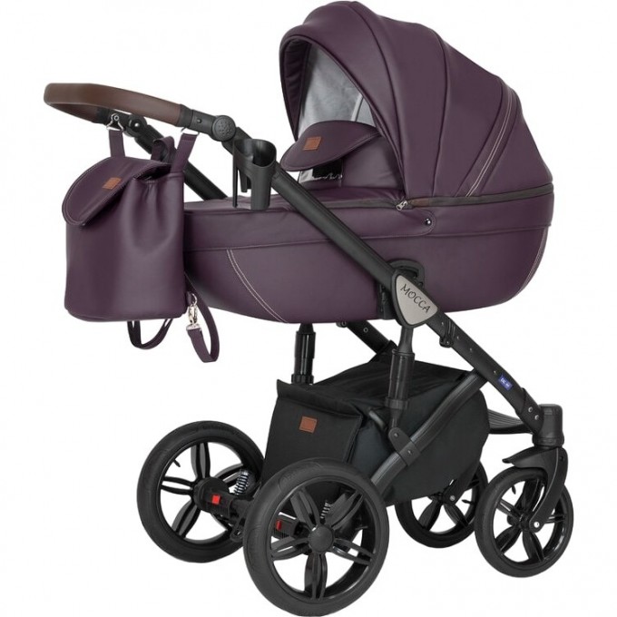 Коляска VERDI Babies Mocca 3 в 1, фиолетовый 2020000002024 Коляска VERDI Babies Mocca 3 в 1, фиолетовый 2020000002024