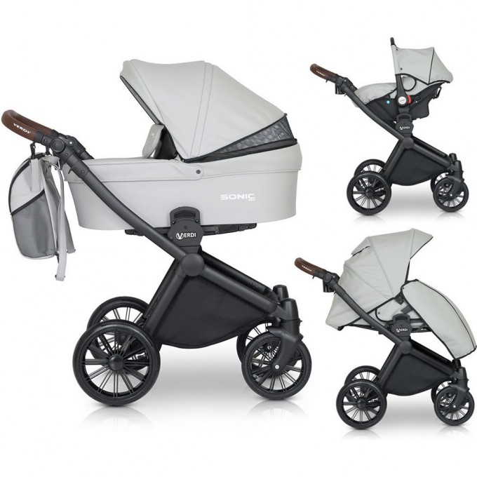 Коляска VERDI Babies Sonic Plus 3 в 1, Soft 6 2020000003694 Коляска VERDI Babies Sonic Plus 3 в 1, Soft 6 2020000003694
